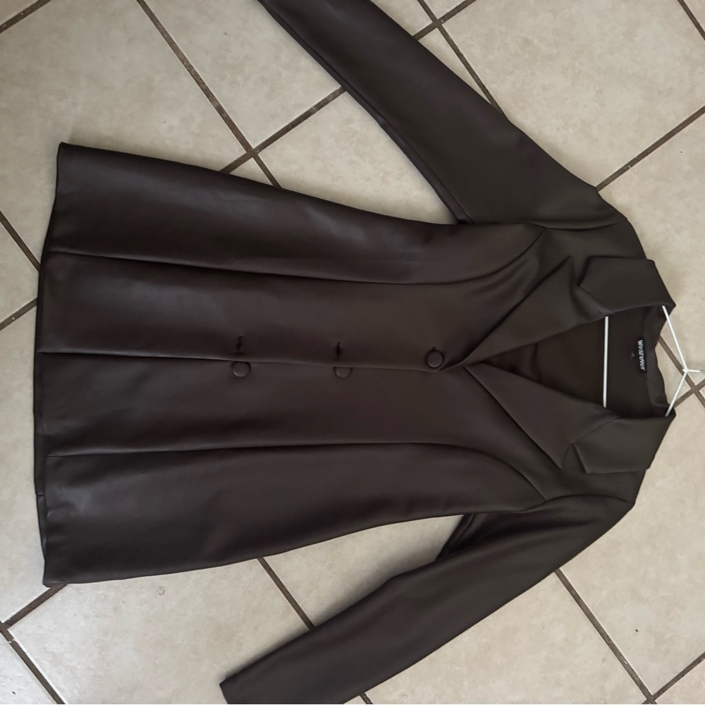 Chic Brown Women's Trench Coat